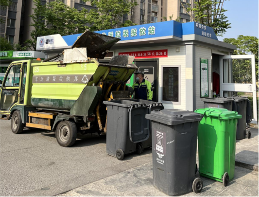 智能垃圾分類房，定時定點垃圾收集點 廠家定制